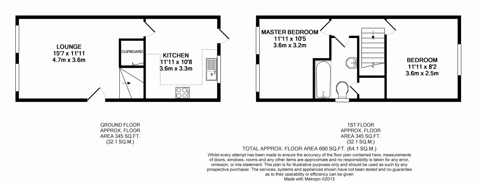 Floorplan for Chesworth Gardens, Horsham